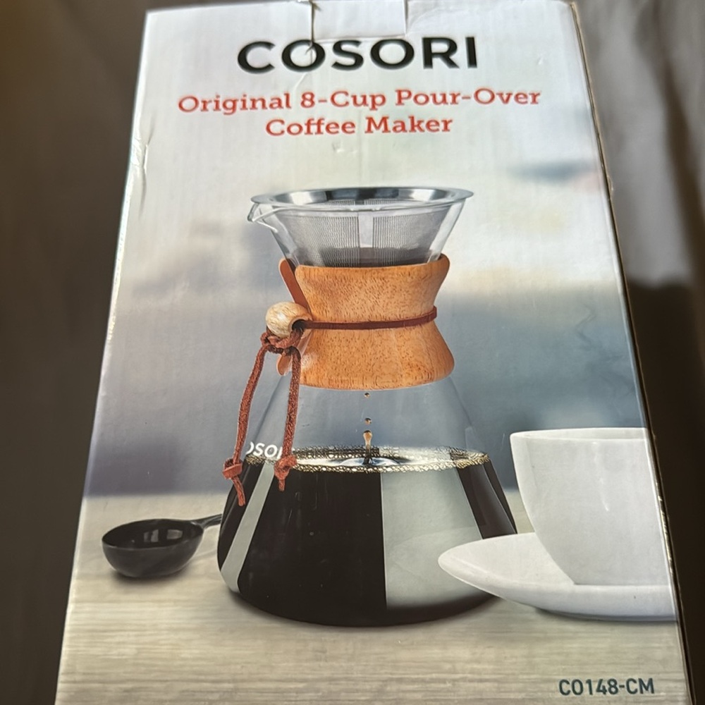 NEW Cosori 8-Cup Pour Over Coffee Maker C0148-CM NIB